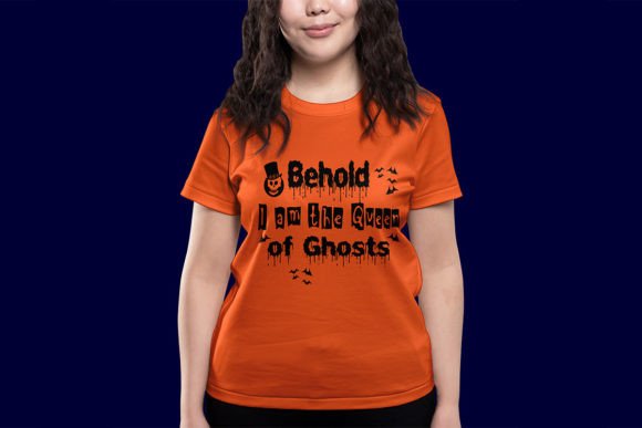 Behold I Am the King of Queen Halloween Graphics