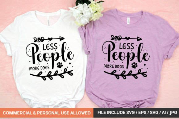 Enhancing Your Content with Less People More Dogs Svg Graphics