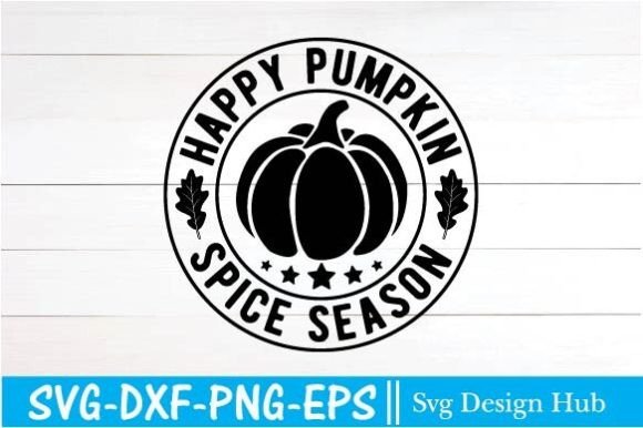 Happy Pumpkin Spice Season SVG: A Fall Embroidery Must