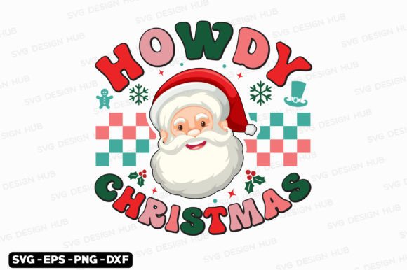 Retro Christmas Graphics for T-Shirt Designs and More