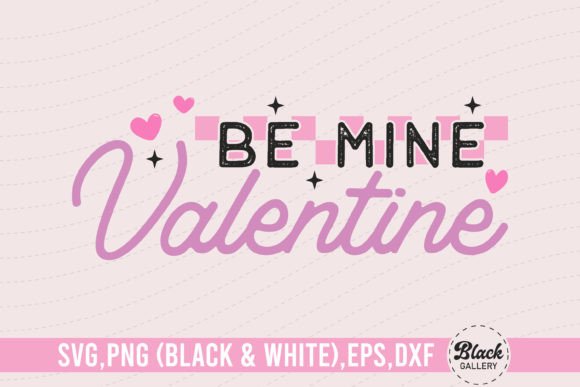 Retro Pink Valentines Quote SVG for T-Shirt Designs and Graphics