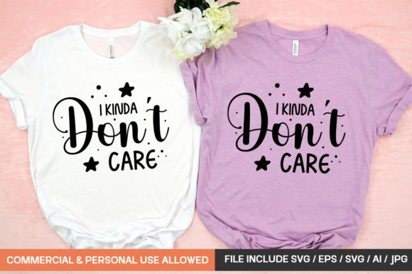 Review: I Kinda Don't Care Svg for Modern Blog Graphics