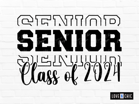 Senior Class of 2024 Embroidery Design Review