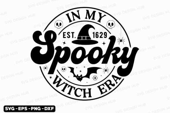 Spooky Witch Era Svg: Perfect for T-Shirt Designs and Graphics