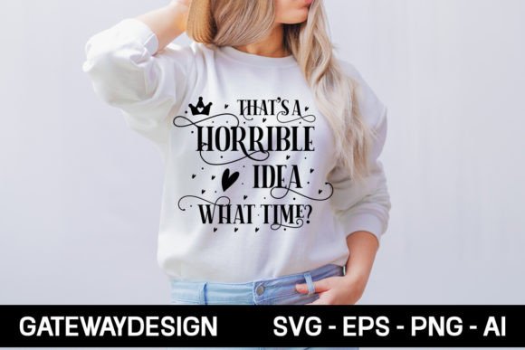 That's a Horrible Idea: A Unique SVG Design