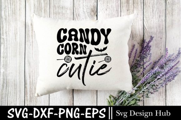 Using Candy Corn Cutie SVG Graphics for Website & T-Shirt Designs